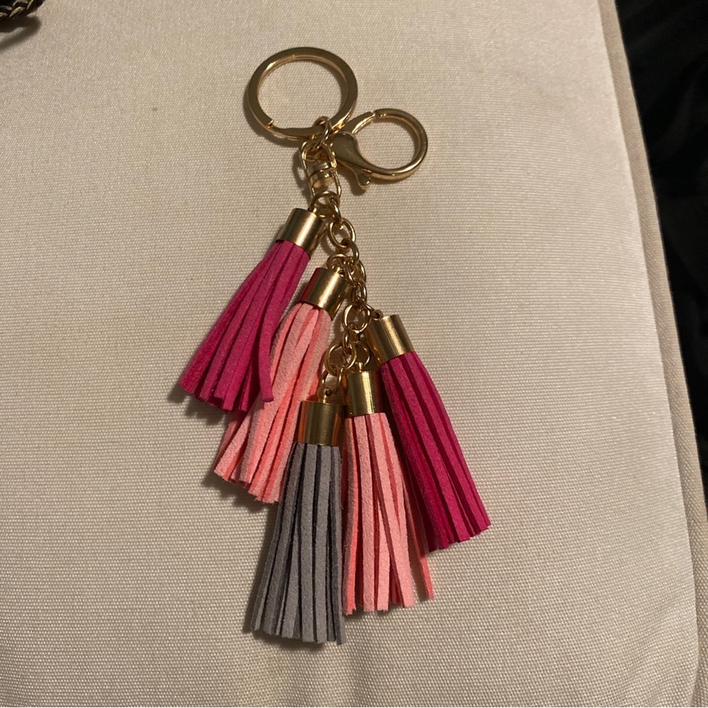 Tassel bag charm